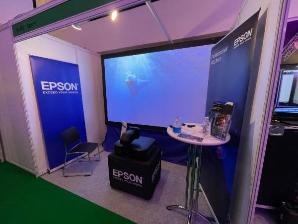 PLASA LEEDS FOCUS PSCO EPSON 2022 20000 LUMENS PROJECTOR