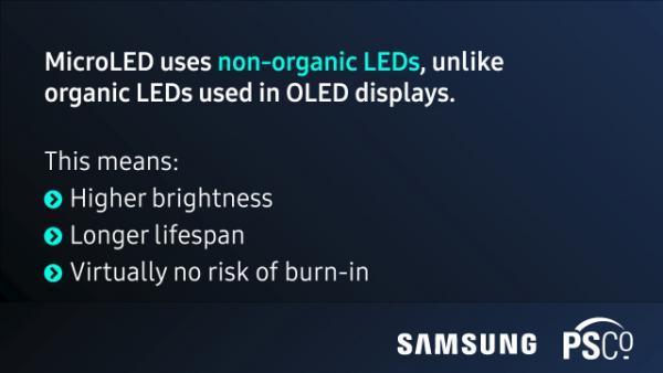 MicroLED vs OLED